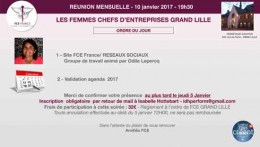 FCE FCE Grand Lille - Réunion mensuelle