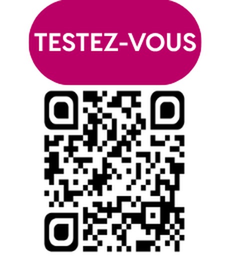 Testez-vous, QR code du test