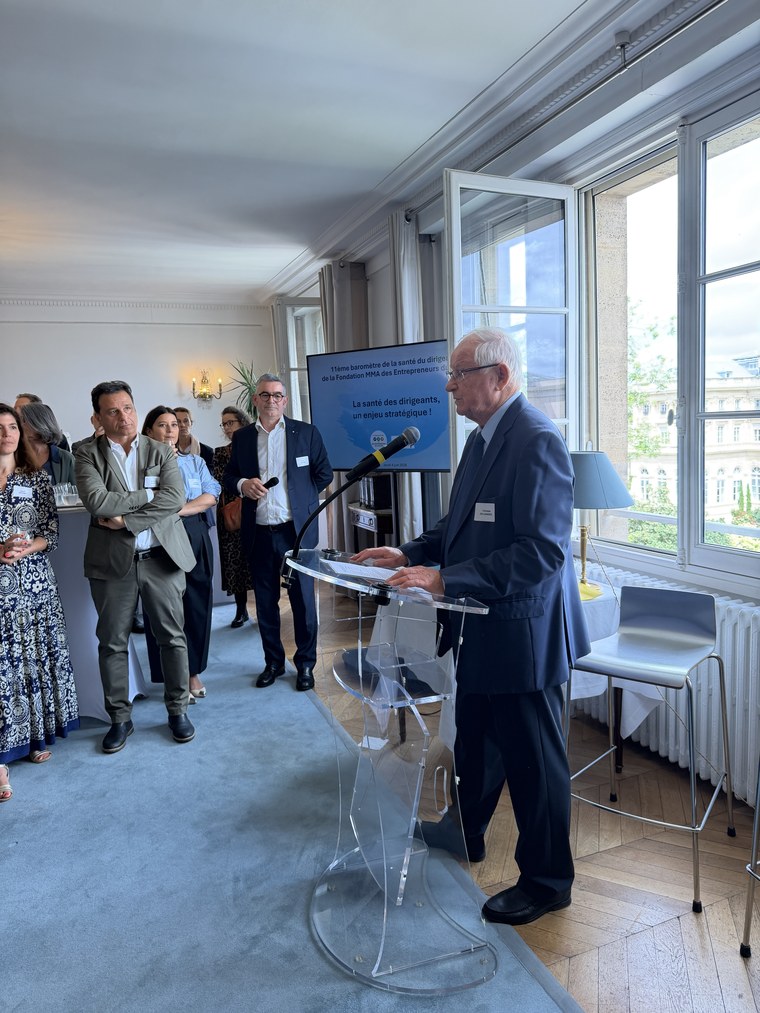 Présentation du 11e baromètre de la santé du dirigeant, 4 juin 2026