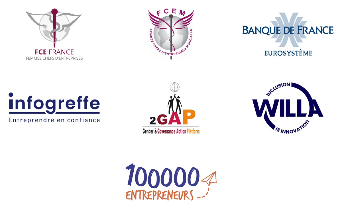 Logos des soutiens du film Les Cheffes
