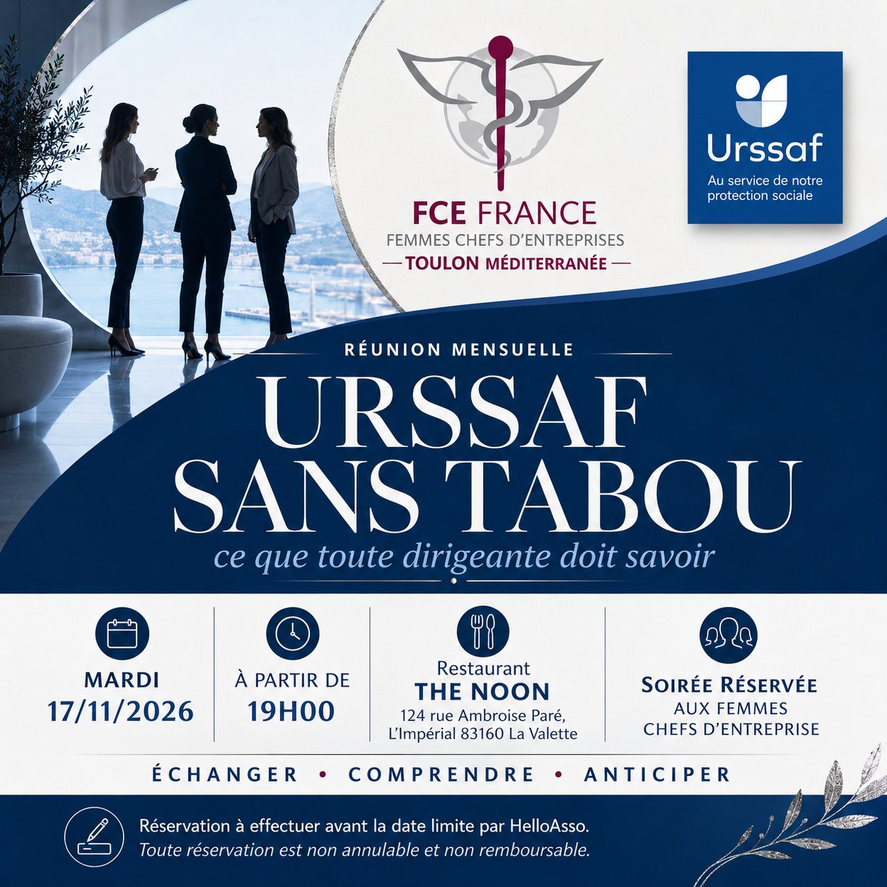 L’Urssaf sans tabou, FCE Toulon Méditerranée